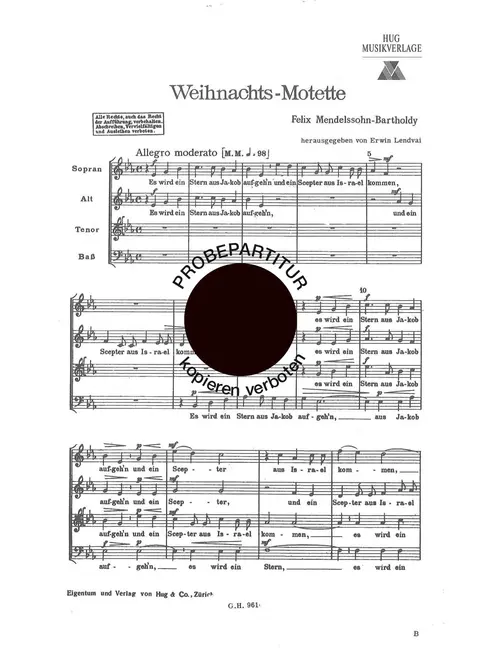 Weihnachtsmotette